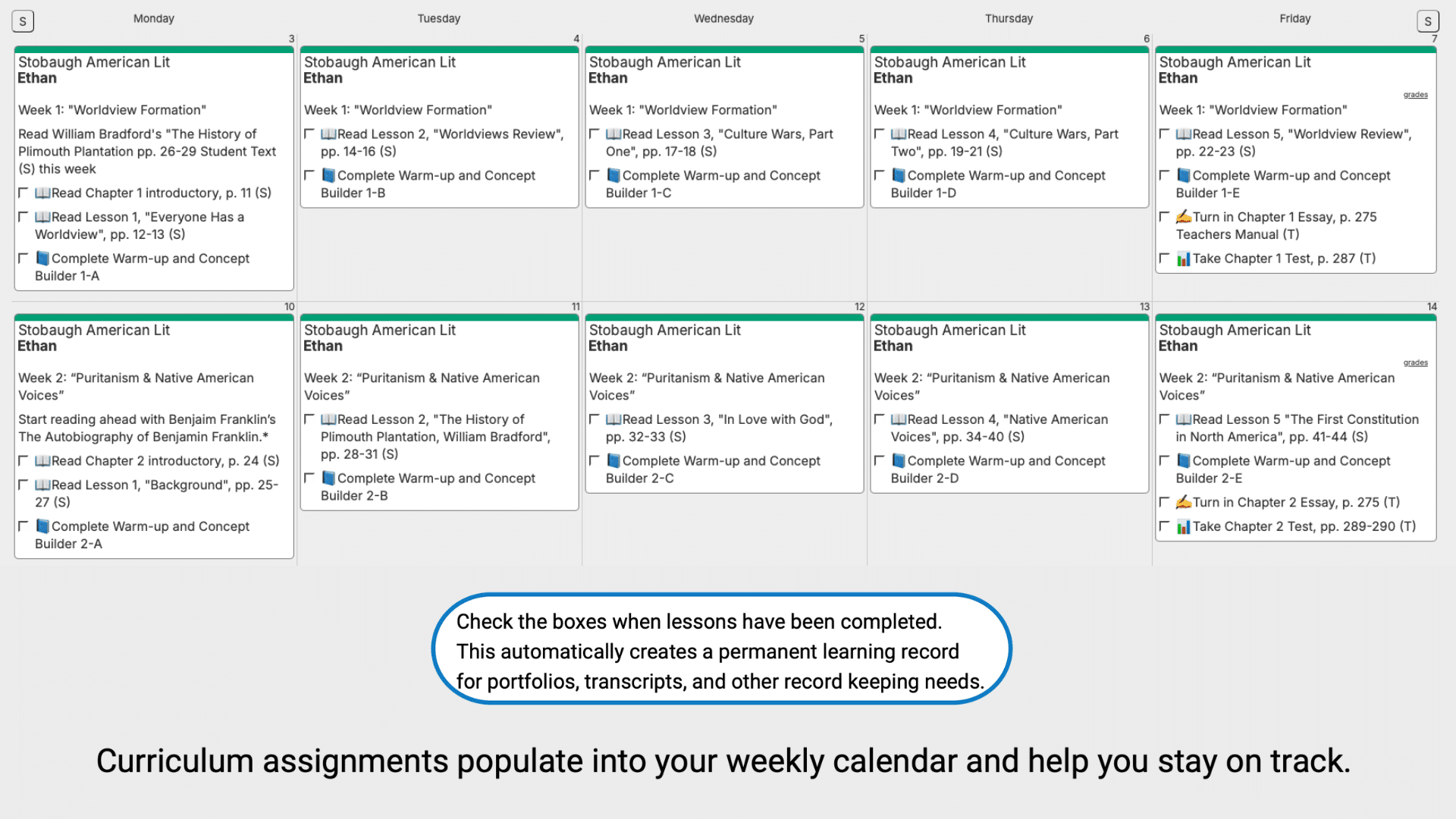 Master-Books-Language-Arts-Weekly-View