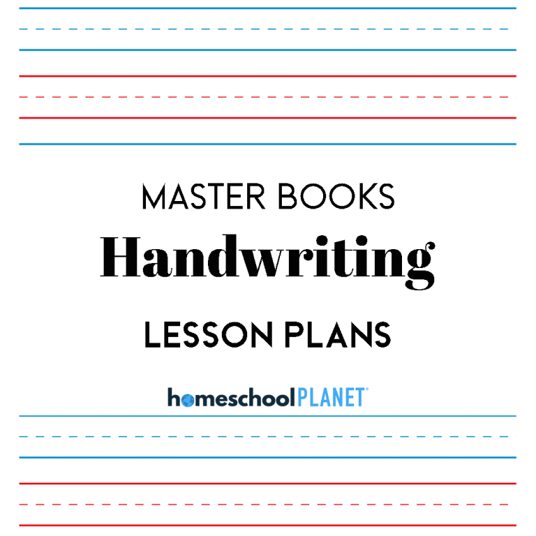 Master Books Handwriting cover image