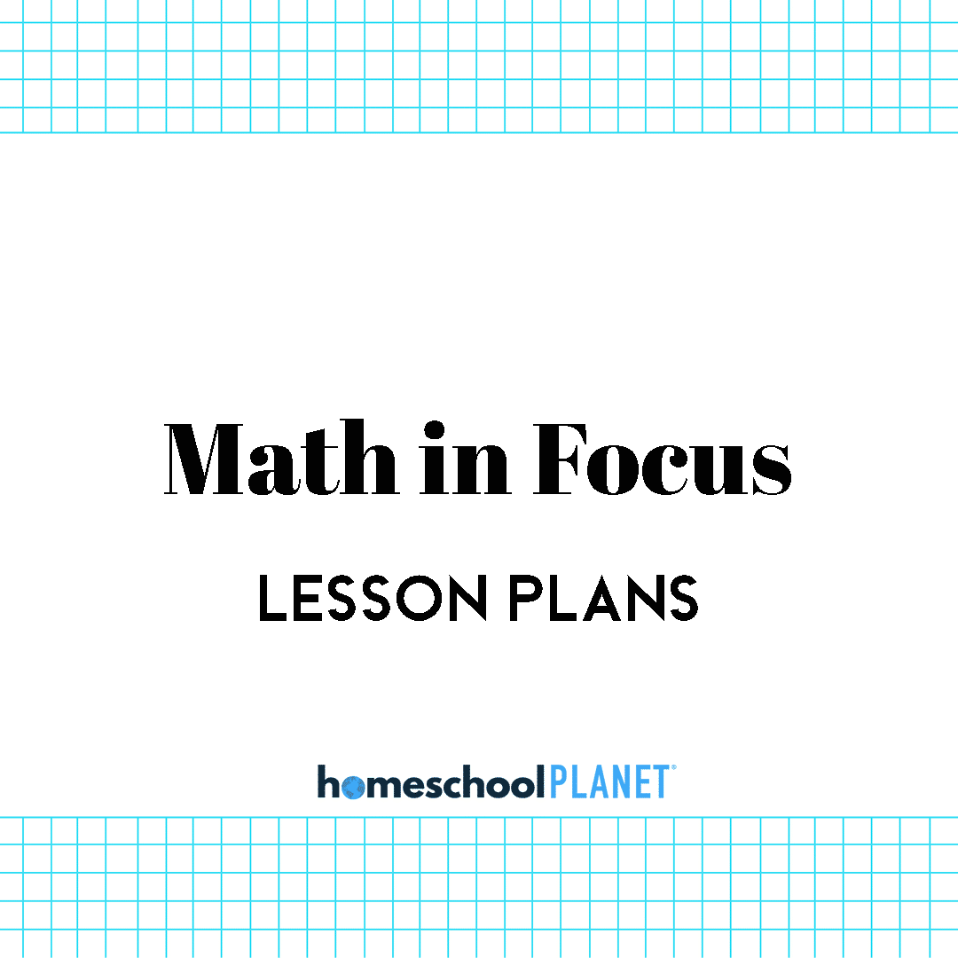 Math in Focus lesson plans for Homeschool Planet cover image