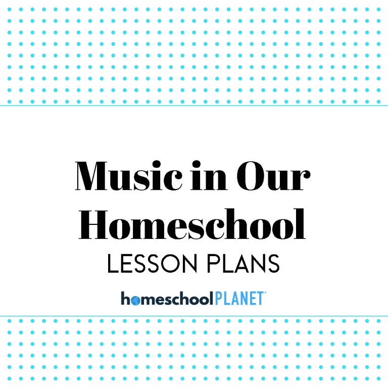 Homeschool Planet Music in Our Homeschool lesson plans button