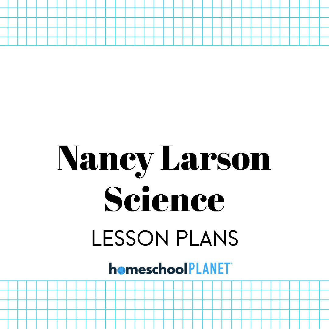 Nancy Larson Science Lesson Plans for Homeschool Planet Cover Image