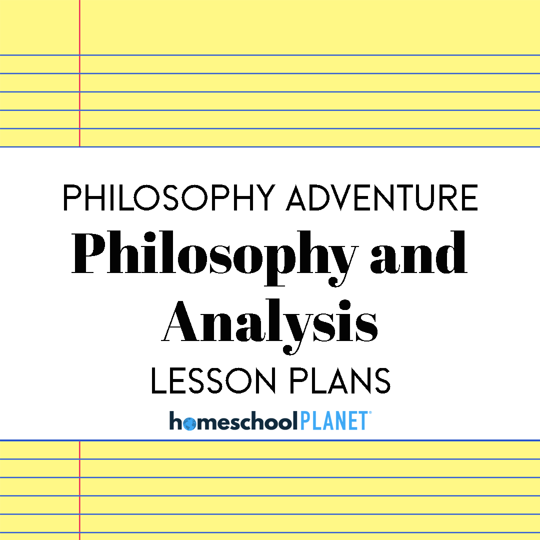 Philosophy-Adventure - Homeschool Planet Philosophy Adventure lesson plans for Homeschool Planet cover image
