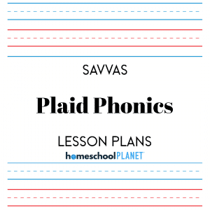Homeschool Planet Plaid Phonics lesson plans button