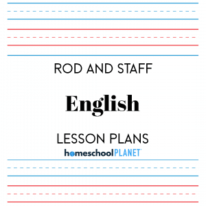 Rod and Staff English lesson plan button for homeschool planet