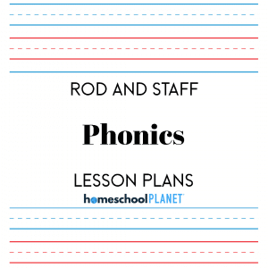 Rod and Staff Phonics lesson plan button for homeschool planet