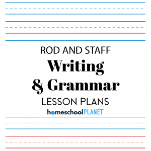 Rod and Staff English lesson plan button for homeschool planet
