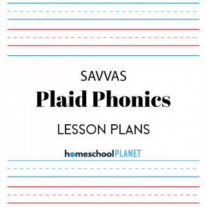 Homeschool Planet Plaid Phonics lesson plans button