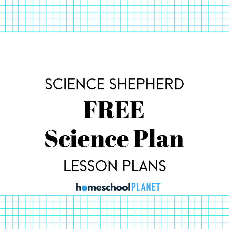 Science Shepherd FREE Science Plan Lesson Plan for Homeschool Planet Cover Image
