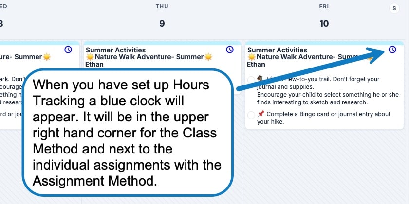 How to track hours in your homeschool planner screenshot 6