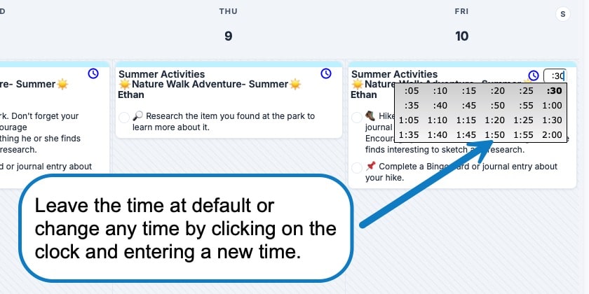 How to track hours in your homeschool planner screenshot 7