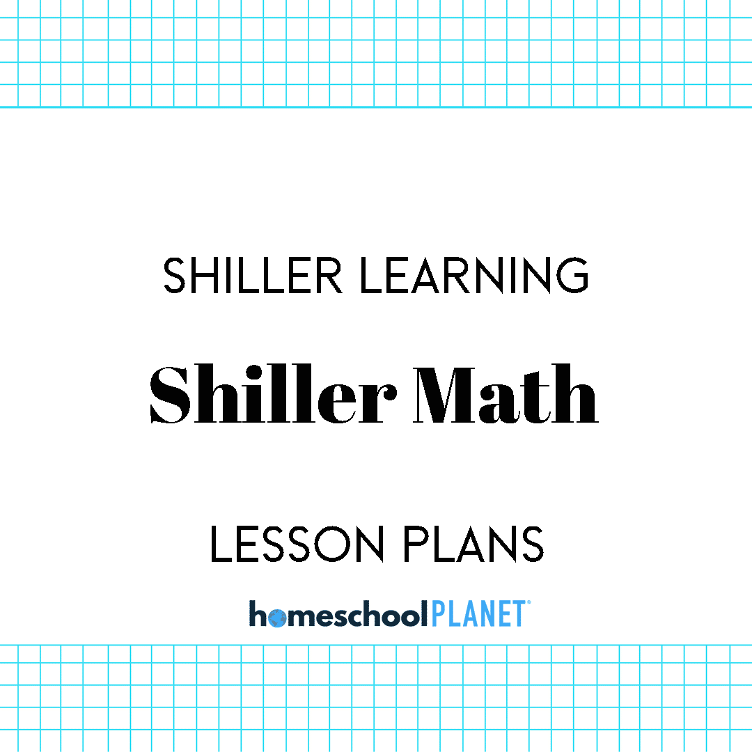 Homeschool Planner Shiller Math lesson plan button
