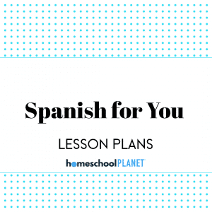 Homeschool Planet Spanish for You lesson plans button