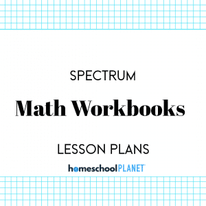 Spectrum Math lesson plans for Homeschool Planet cover image