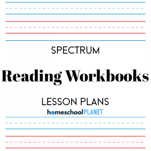 Homeschool Planet Spectrum Reading lesson plans button