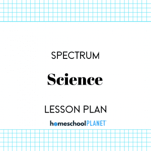 Homeschool Planet Spectrum Science lesson plan image