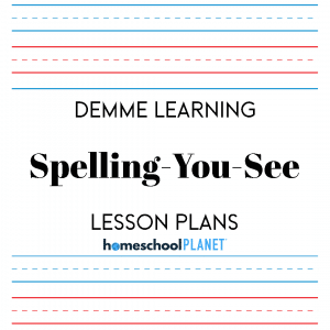 Homeschool Planet Spelling-You-See lesson plans button