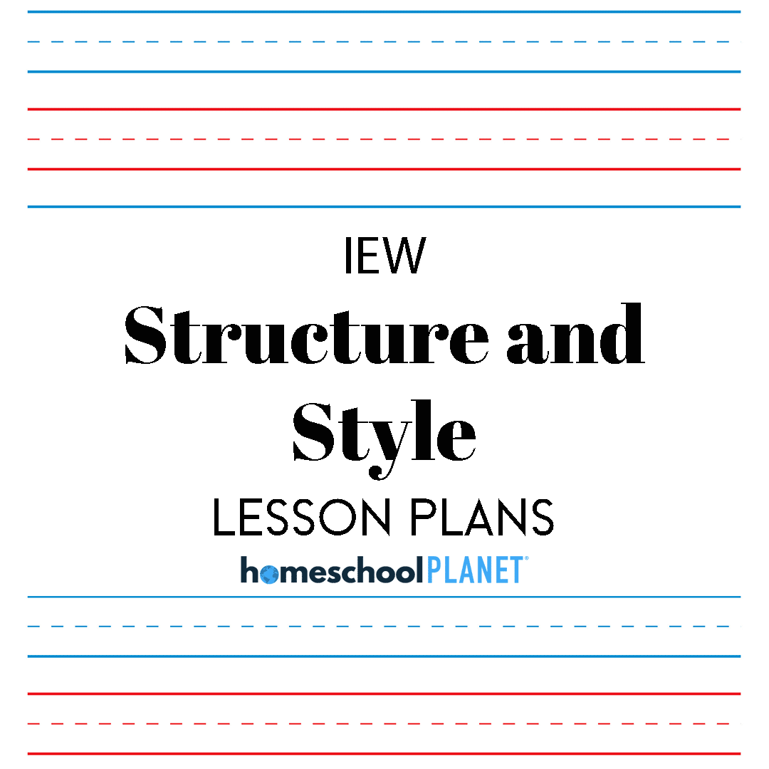 Structure-and-Style - Homeschool Planet Homeschool Planet IEW Structure and Style lesson plans button