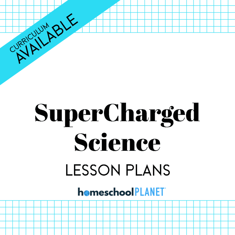 Supercharged Science Lesson Plans and Curriculum from Homeschool Planet Cover Image