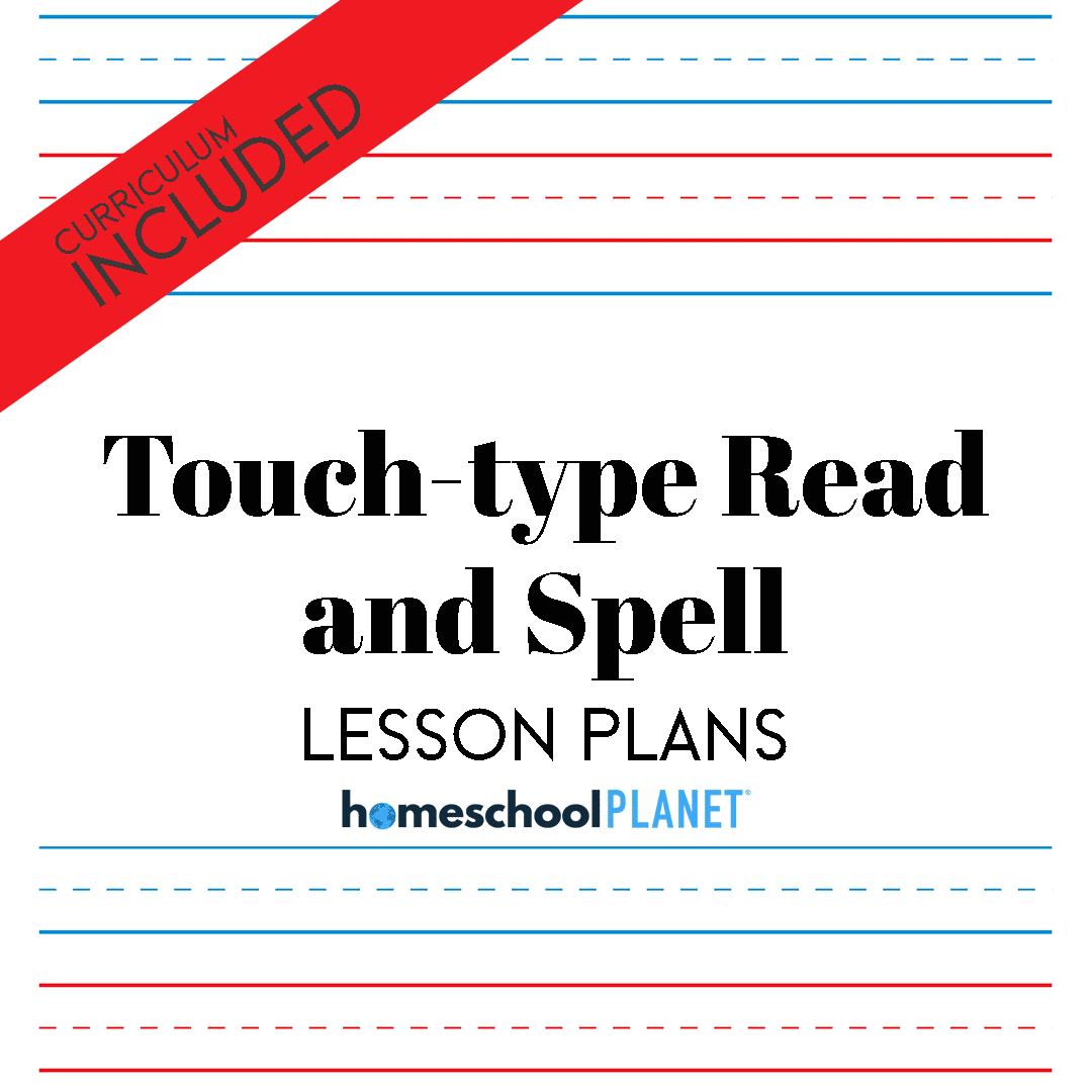 TTRS-CI - Homeschool Planet Homeschool Planet Touch-Type Read and Spell lesson plans and curriculum button