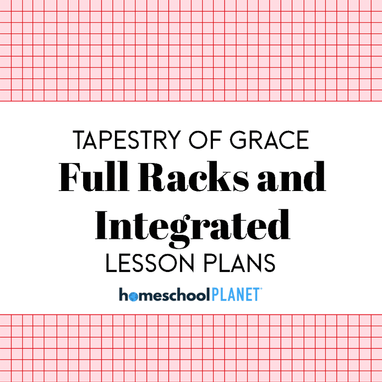 Tapestry of Grace lesson plans for Homeschool Planet cover image
