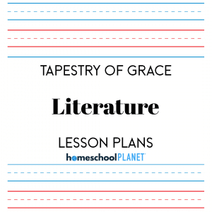 Homeschool Planet Tapestry of Grace Literature lesson plans button