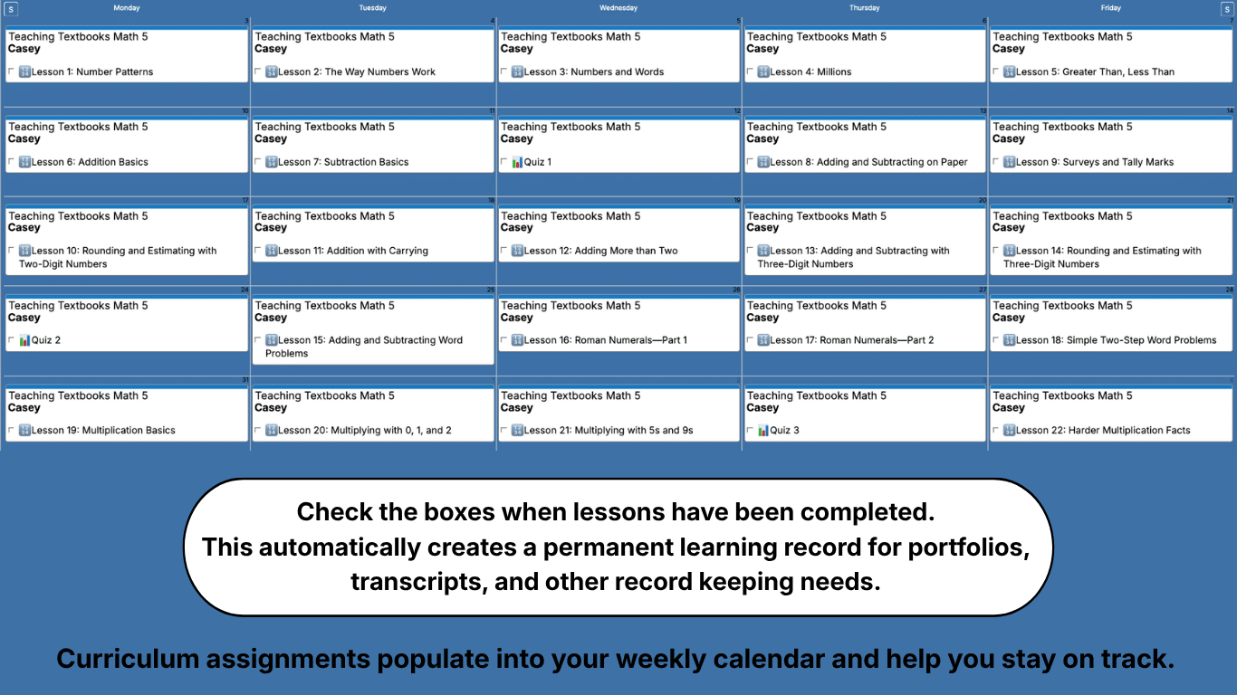 Teaching-Textbooks-Math-Weekly-View