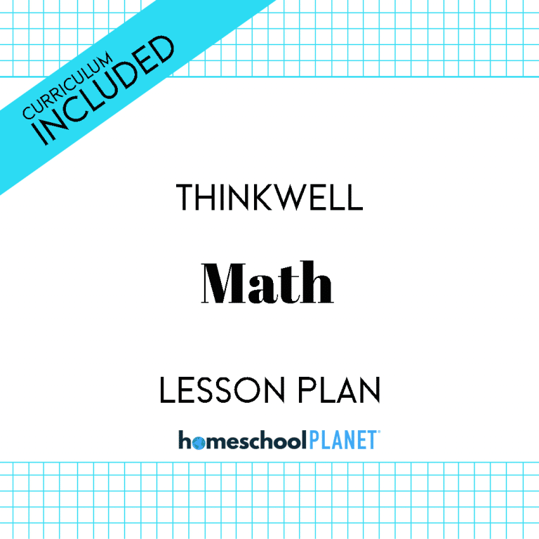 Homeschool Planet Thinkwell Math lesson plans and curriculum cover image