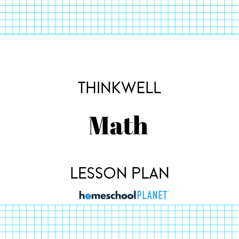 Thinkwell Math Lesson Plans from Homeschool Planet Cover Image