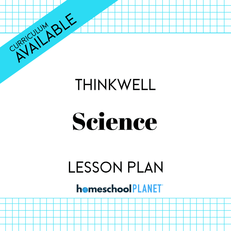 Thinkwell Science lesson plans and curriculum from Homeschool Planet Cover Image
