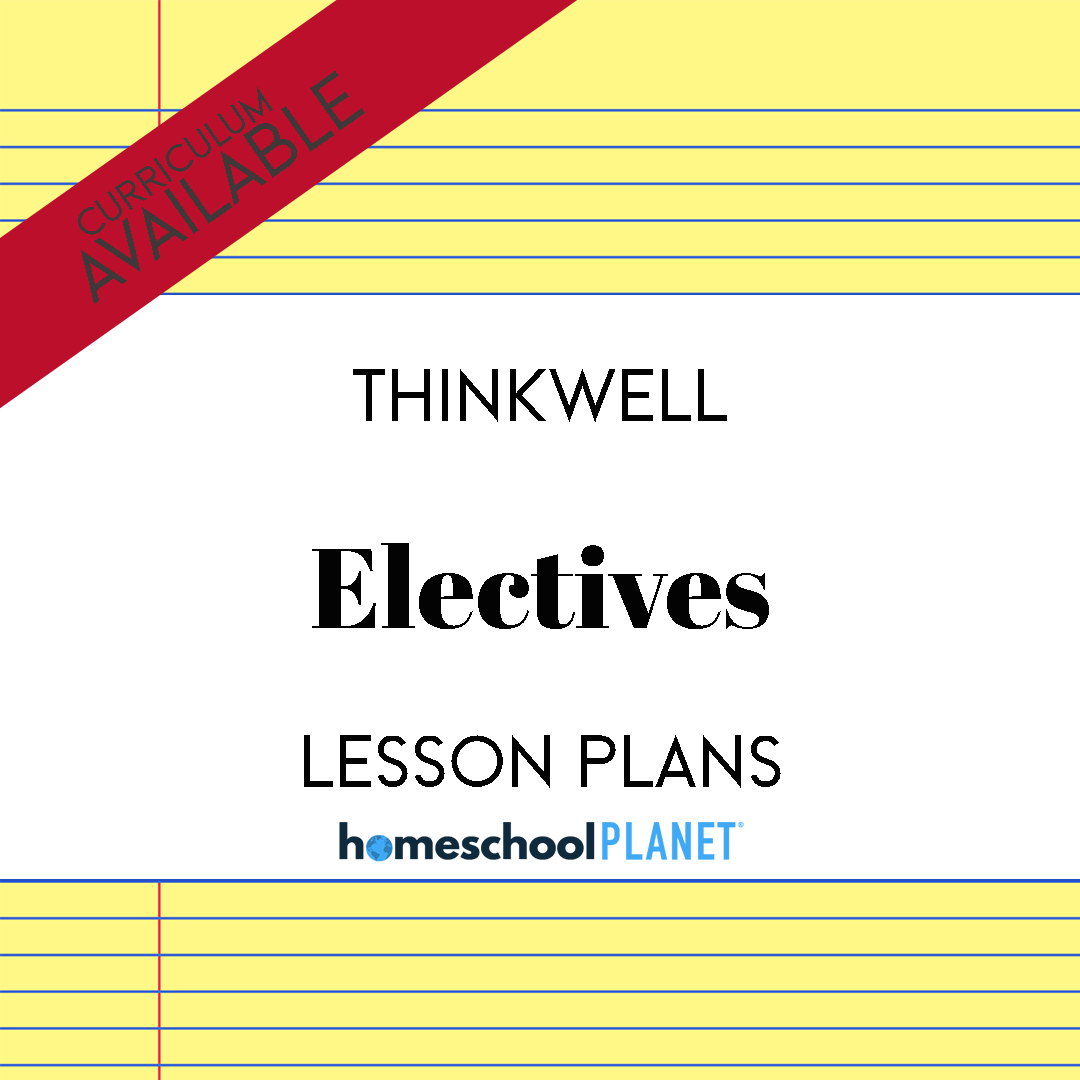 Homeschool Planet Thinkwell Electives lesson plans and curriculum button