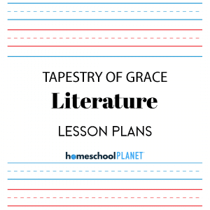 Homeschool Planet Tapestry of Grace Literature lesson plans button