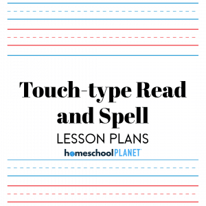 Homeschool Planet Touch-Type Read and Spell lesson plans button