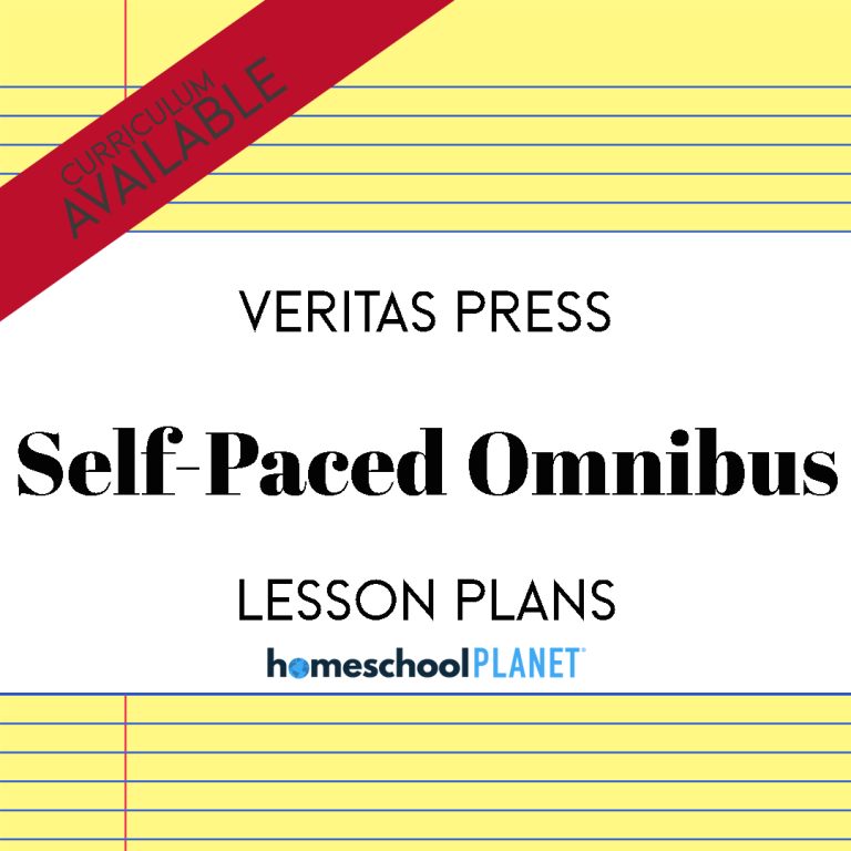 Veritas Press Self-Paced Omnibus Lesson Plans for Homeschool Planet Curriculum Included Cover Image