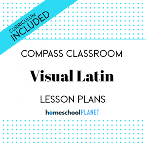 Homeschool Planet Visual Latin Foreign Languages lesson plans and curriculum button