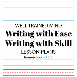 Homeschool Planner Well Trained Mind: Expository Writing lesson plans button