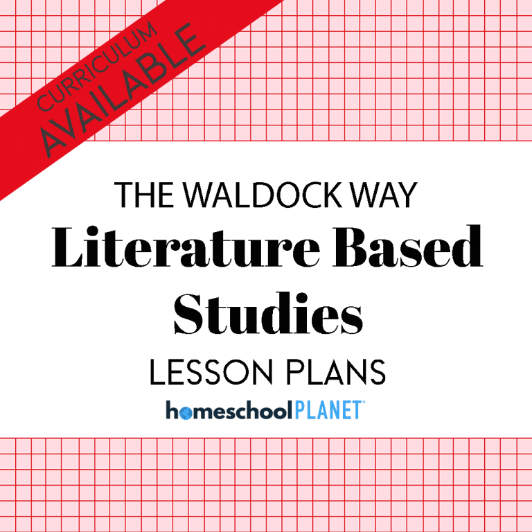 Waldock Way Literature Based Unit Studies Curriculum Available