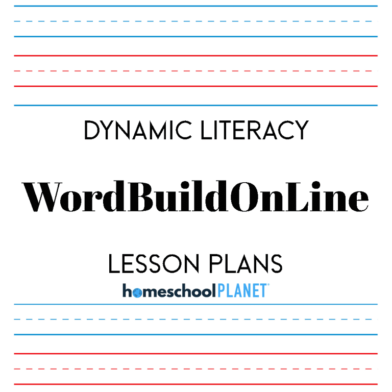 WordBuildOnLine lesson plan cover image for Homeschool Planet