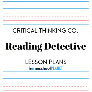 Homeschool Planet Reading Detective lesson plans button