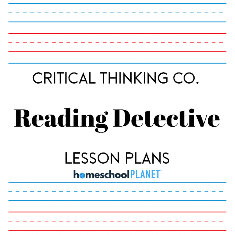 Homeschool Planet Reading Detective lesson plans button